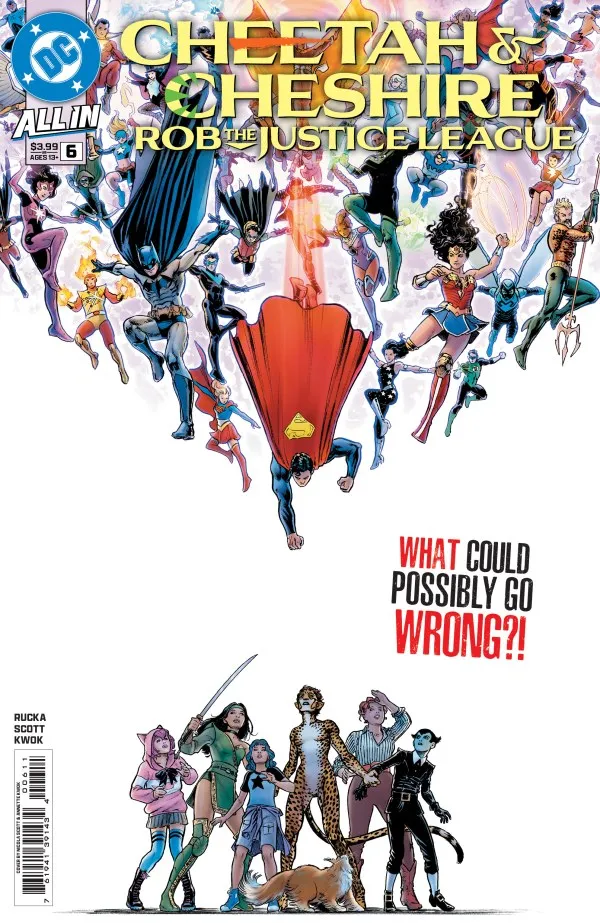 Cover of Cheetah & Cheshire Rob the Justice League #1