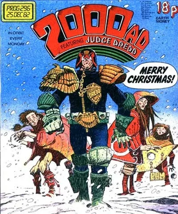 Cover of 2000 AD #296