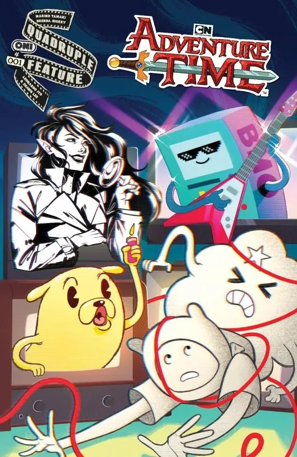 Cover of Adventure Time: Quadruple Feature #1
