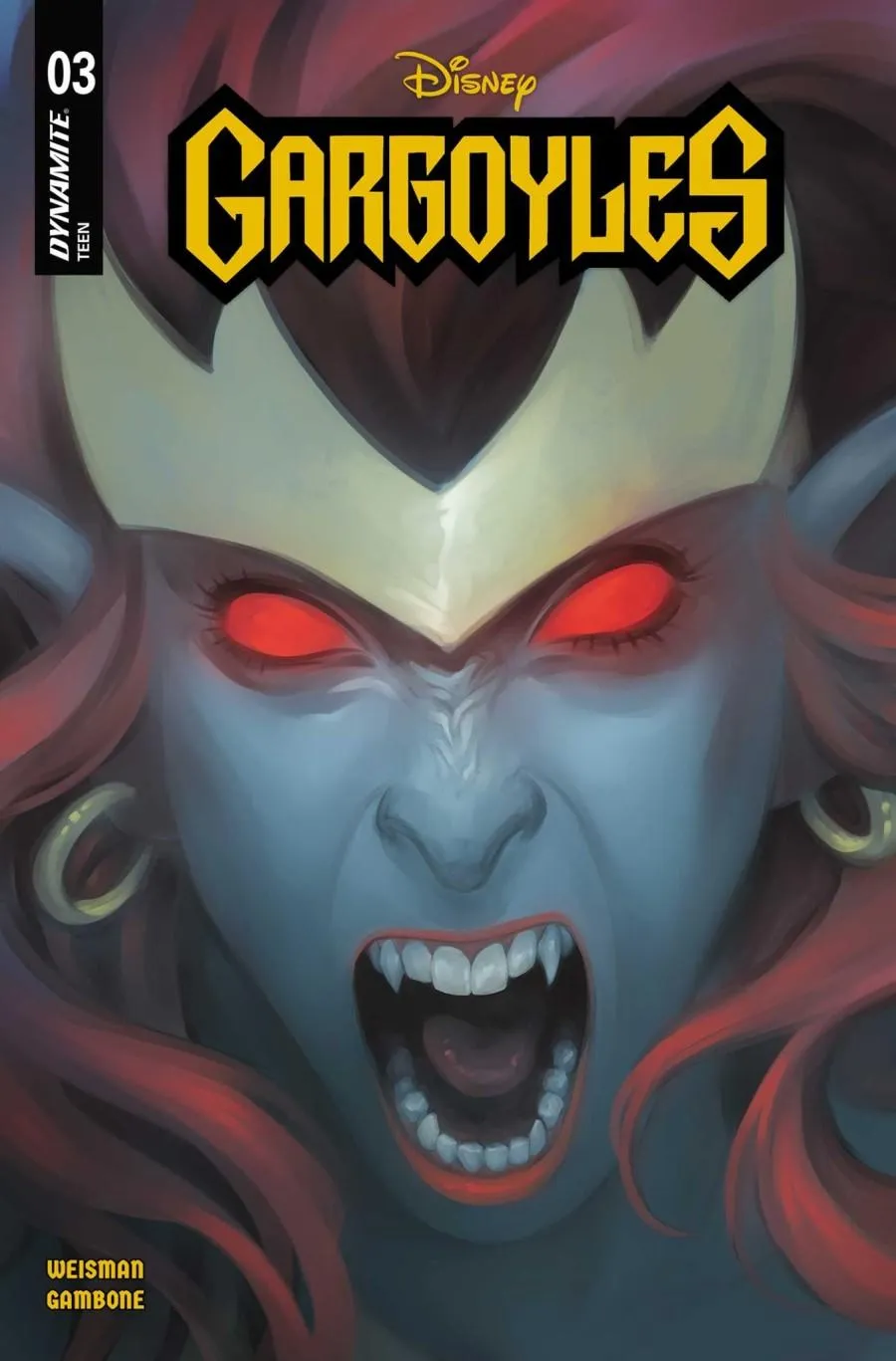 Cover of Gargoyles #3