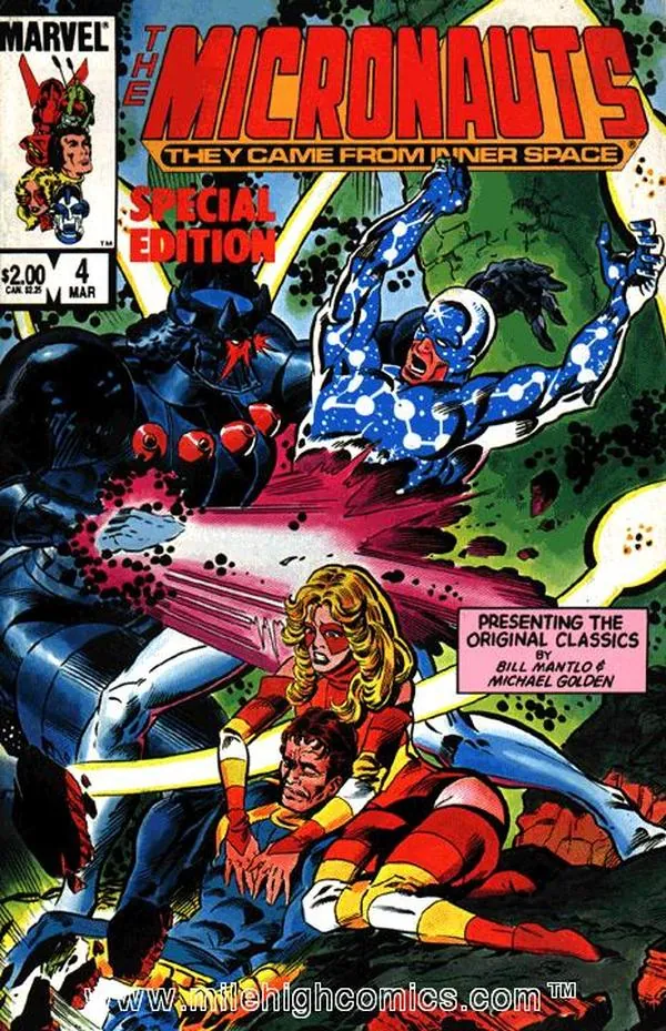 Cover of Micronauts Special Edition #4