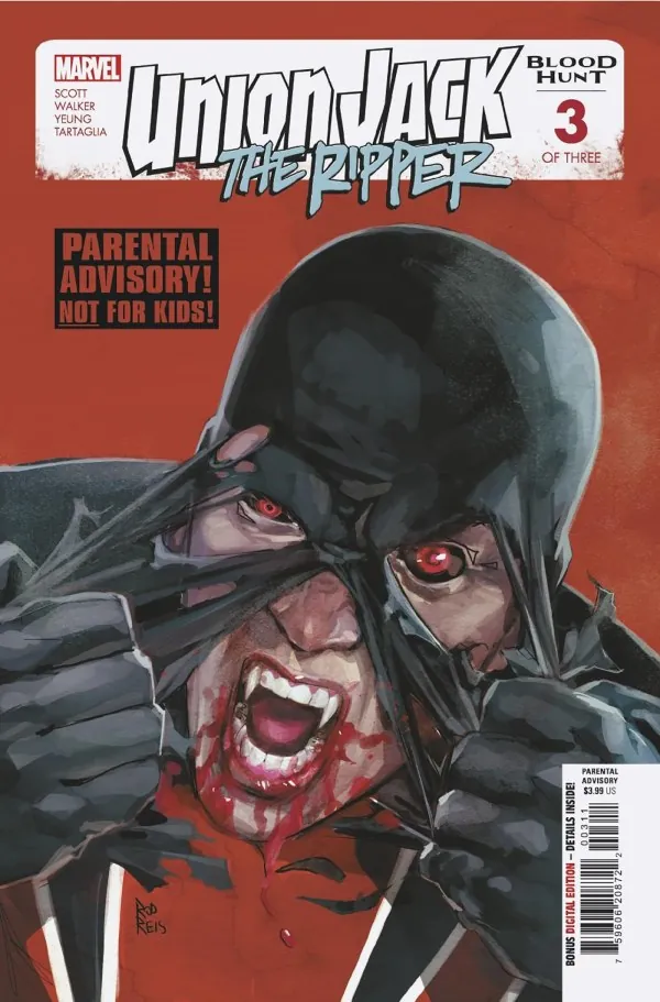 Cover of Union Jack the Ripper: Blood Hunt #3
