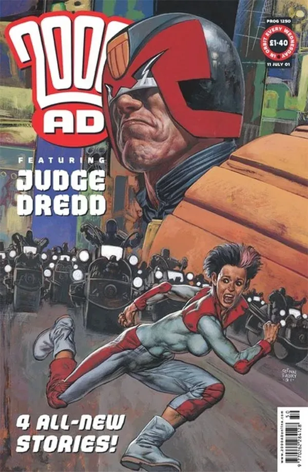 Cover of 2000 AD #1250
