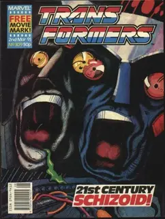 Cover of The Transformers #309