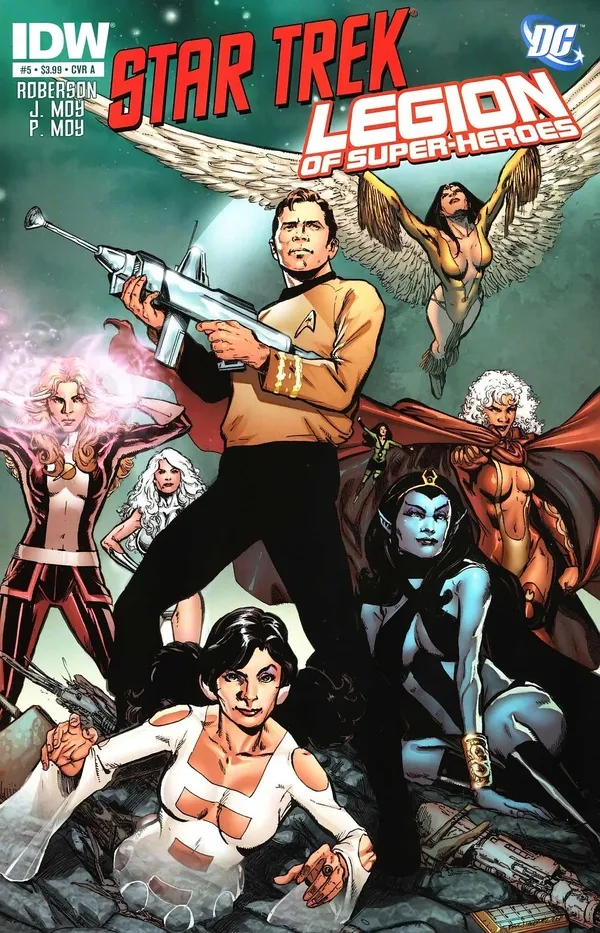 Cover of Star Trek / Legion of Super-Heroes #5