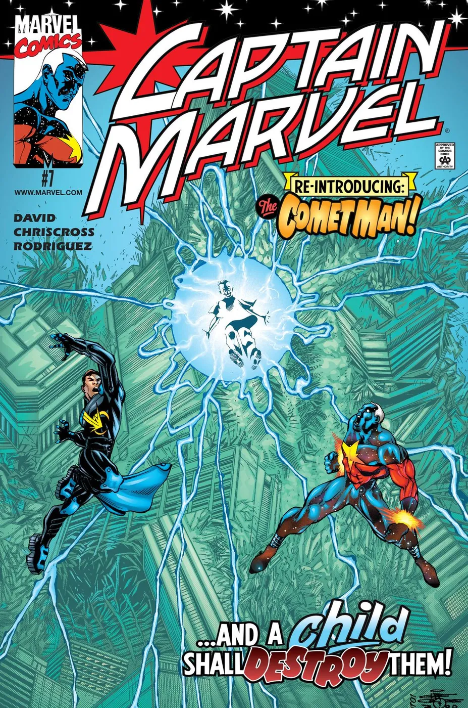 Cover of Captain Marvel #7
