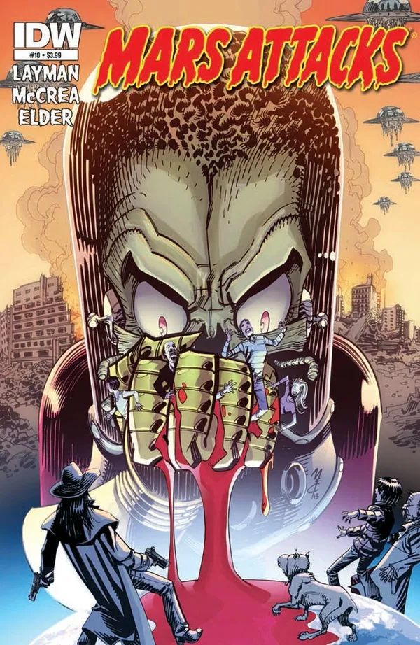 Cover of Mars Attacks #10