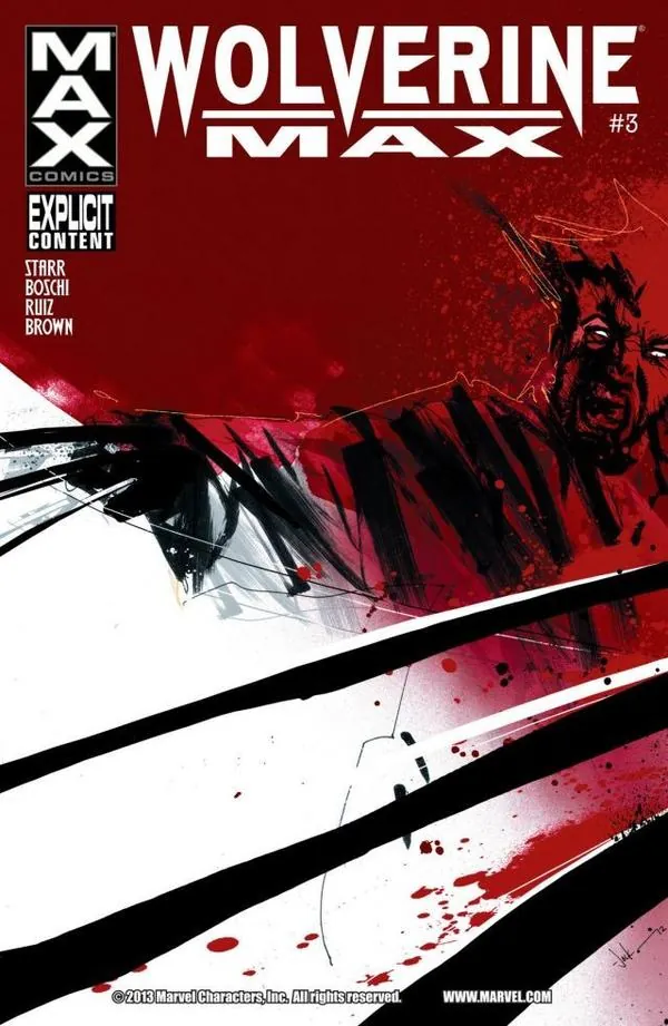 Cover of Wolverine Max #3