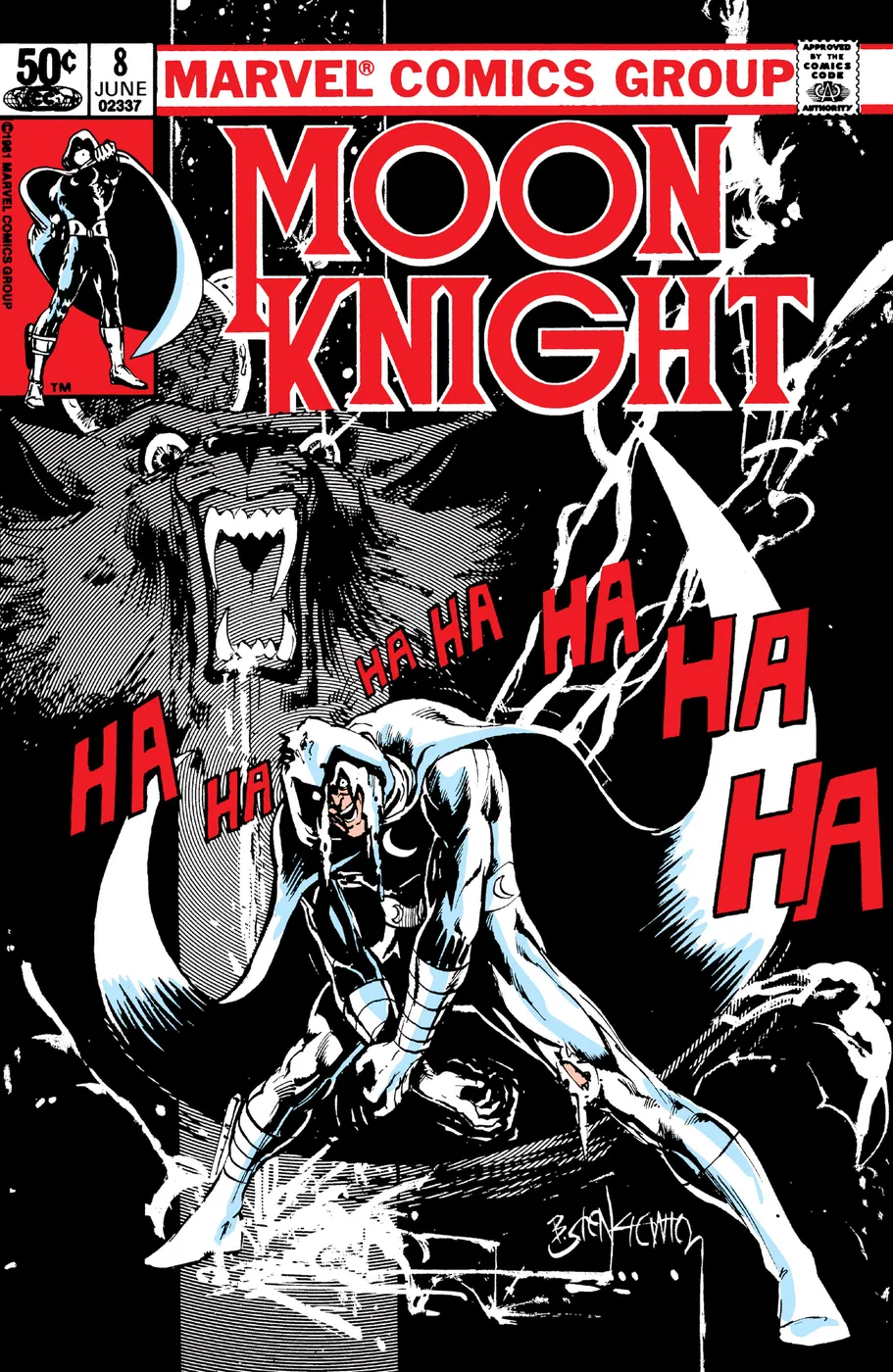 Cover of Moon Knight #8