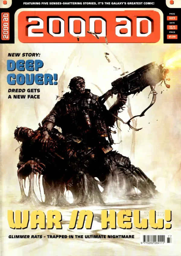 Cover of 2000 AD #1177