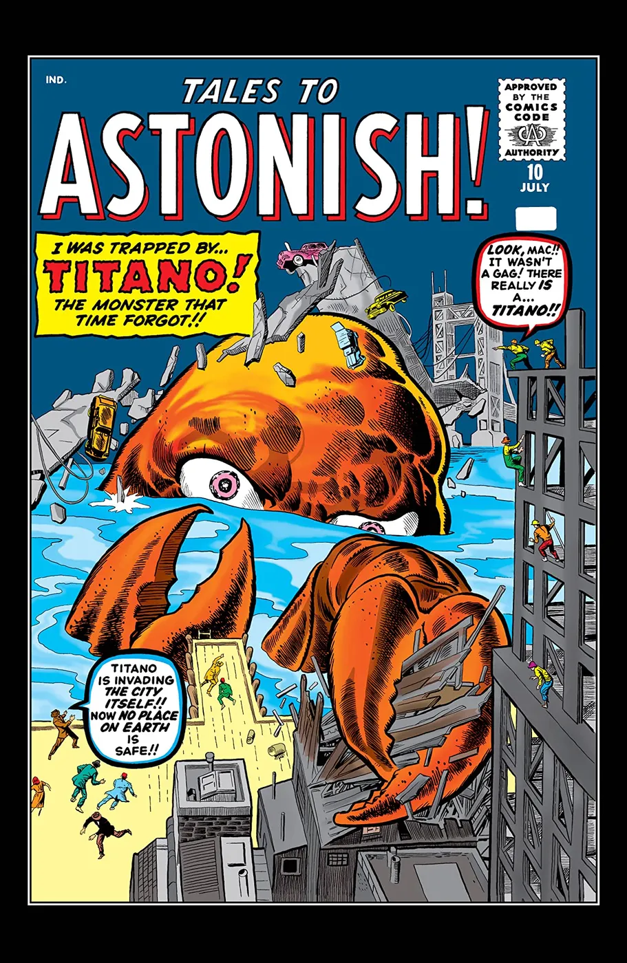 Cover of Tales to Astonish #10