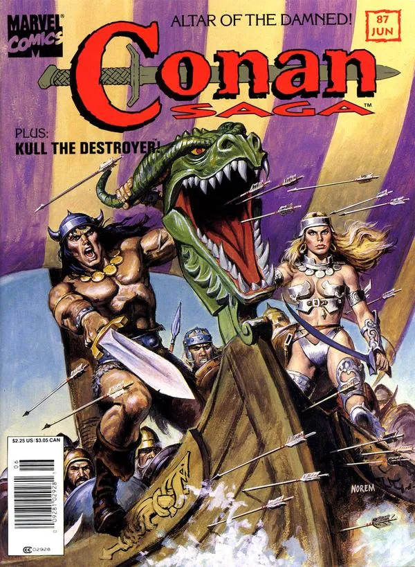 Cover of Conan Saga #87