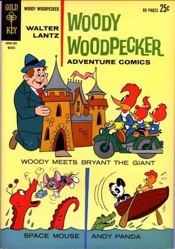 Cover of Walter Lantz Woody Woodpecker #75