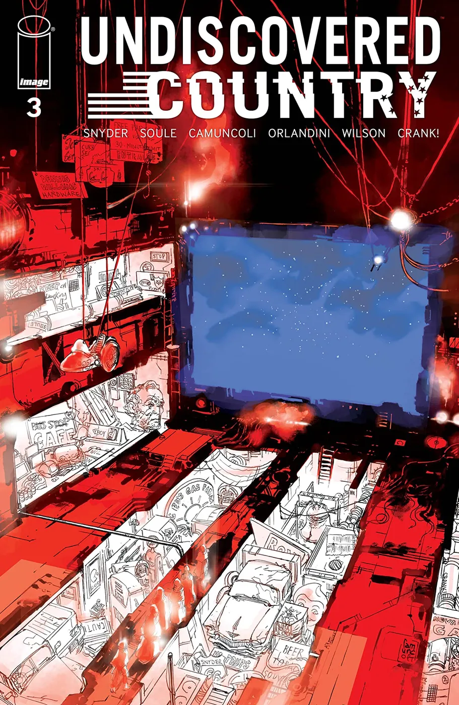 Cover of Undiscovered Country #3