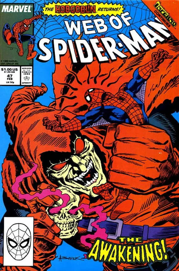Cover of Web of Spider-Man #47