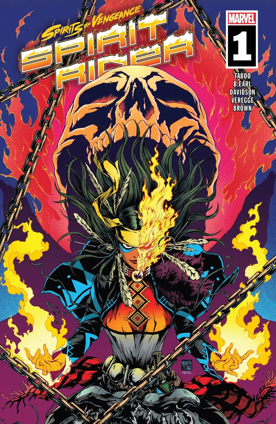 Cover of Spirits of Vengeance: Spirit Rider #1