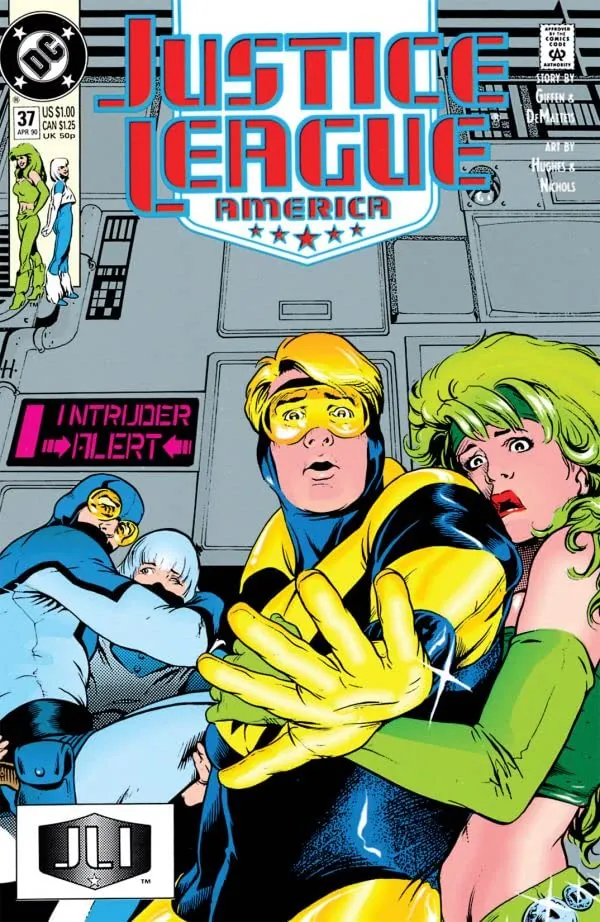 Cover of Justice League America #37