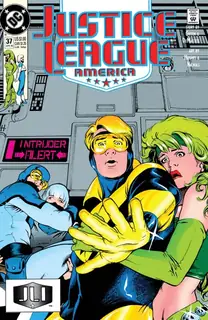 Cover of Justice League America #37