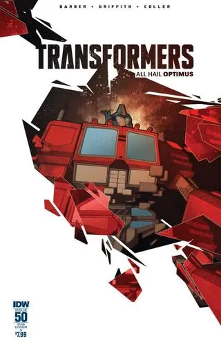 Cover of The Transformers #50