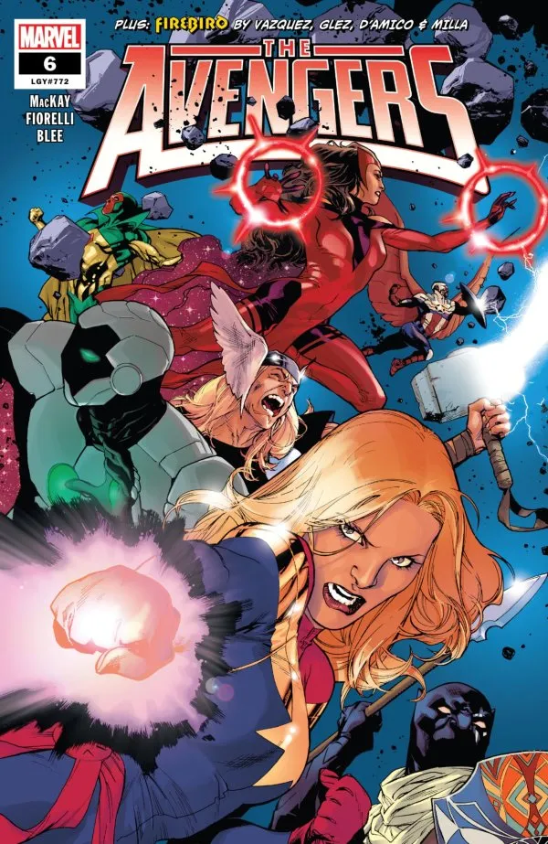 Cover of Avengers #6 (772)