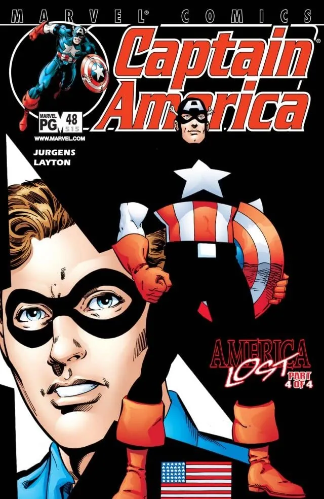 Cover of Captain America #48 (515)