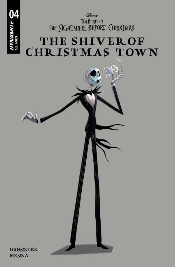 Cover of Tim Burton's the Nightmare Before Christmas: The Shiver of Christmas Town #4