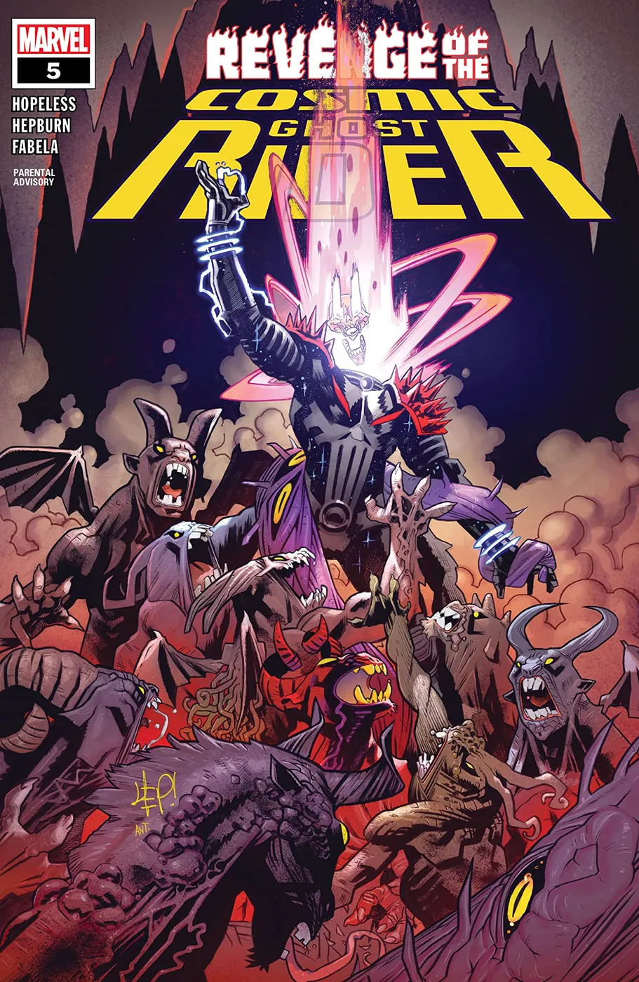 Cover of Revenge of the Cosmic Ghost Rider #5