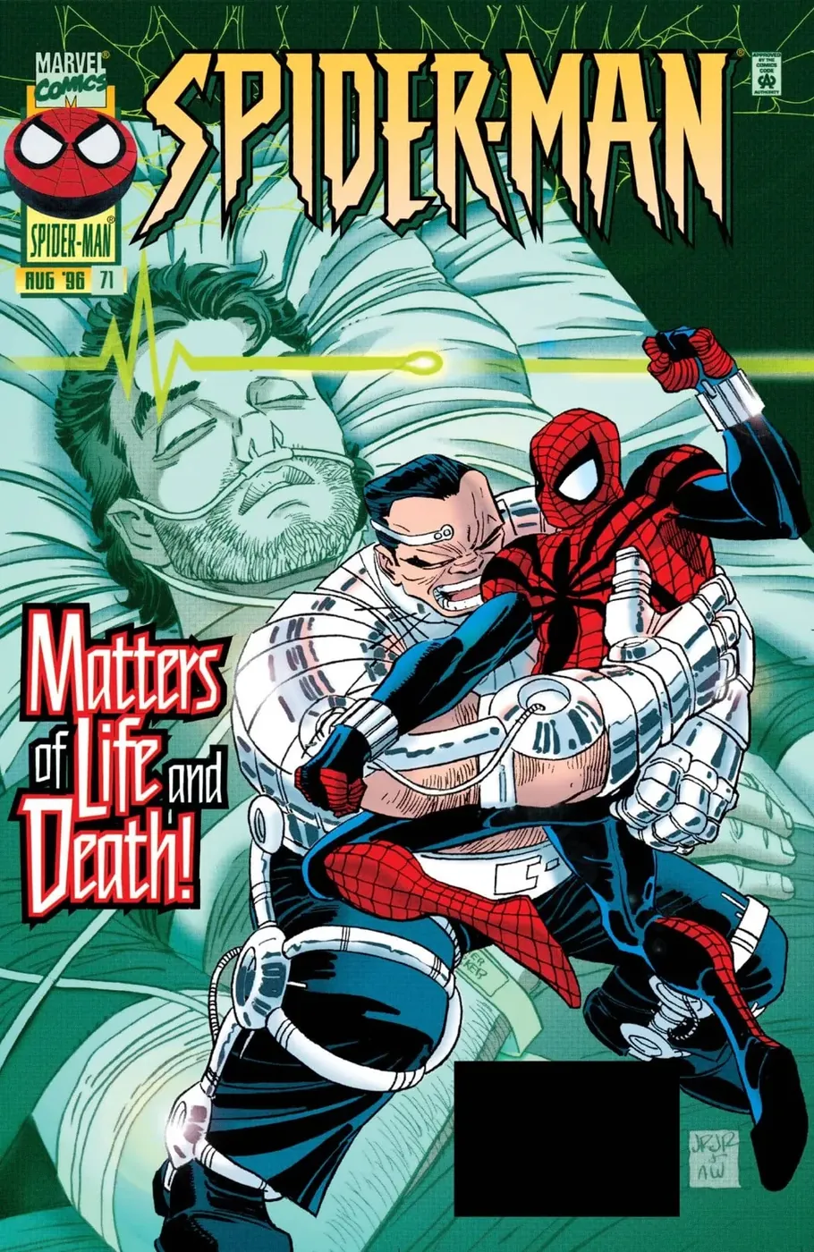 Cover of Spider-Man #71