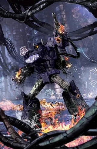 Cover of Transformers #4