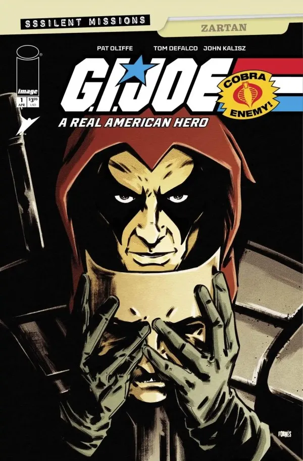 Cover of G.I. Joe: A Real American Hero Sssilent Missions: Zartan #1