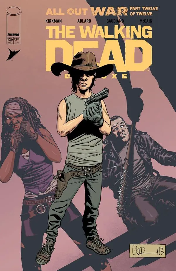 Cover of The Walking Dead Deluxe #126