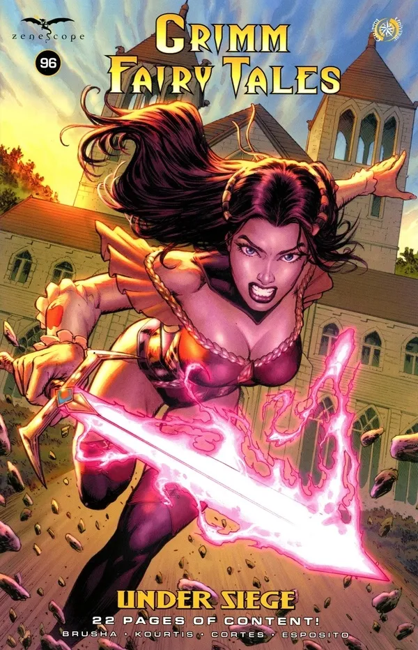 Cover of Grimm Fairy Tales #96