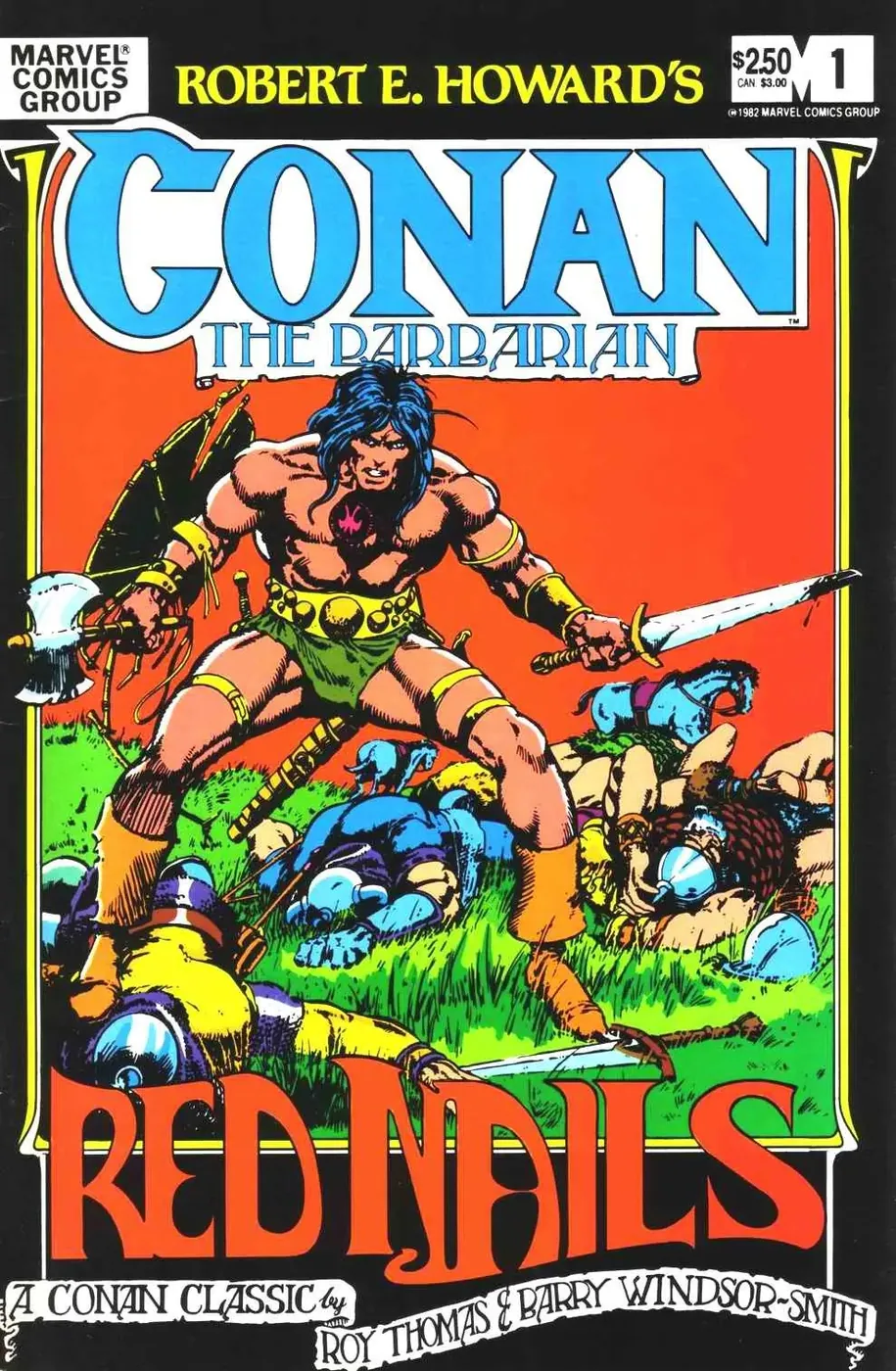 Cover of Robert E. Howard's Conan the Barbarian #1
