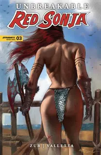 Cover of Unbreakable Red Sonja #3