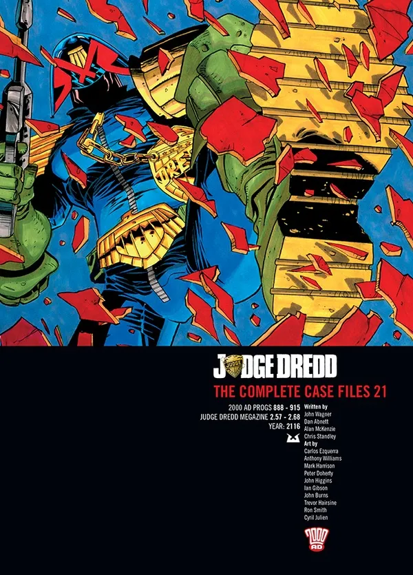Cover of Judge Dredd: The Complete Case Files #21