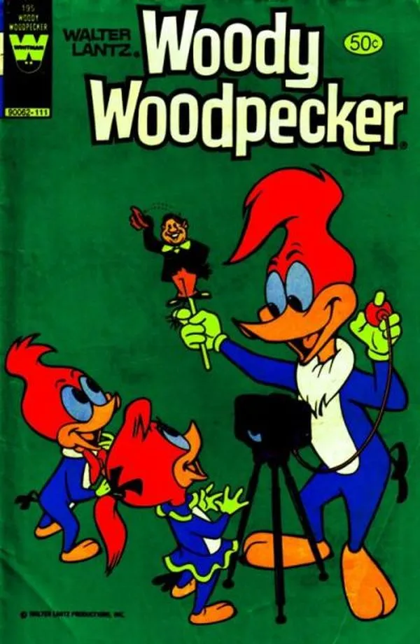 Cover of Walter Lantz Woody Woodpecker #195