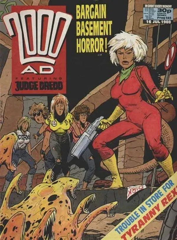 Cover of 2000 AD #583