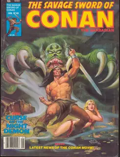 Cover of The Savage Sword of Conan #48