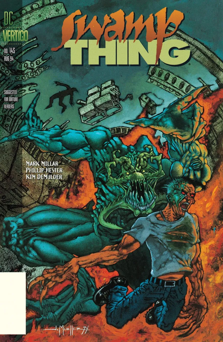 Cover of Swamp Thing #145