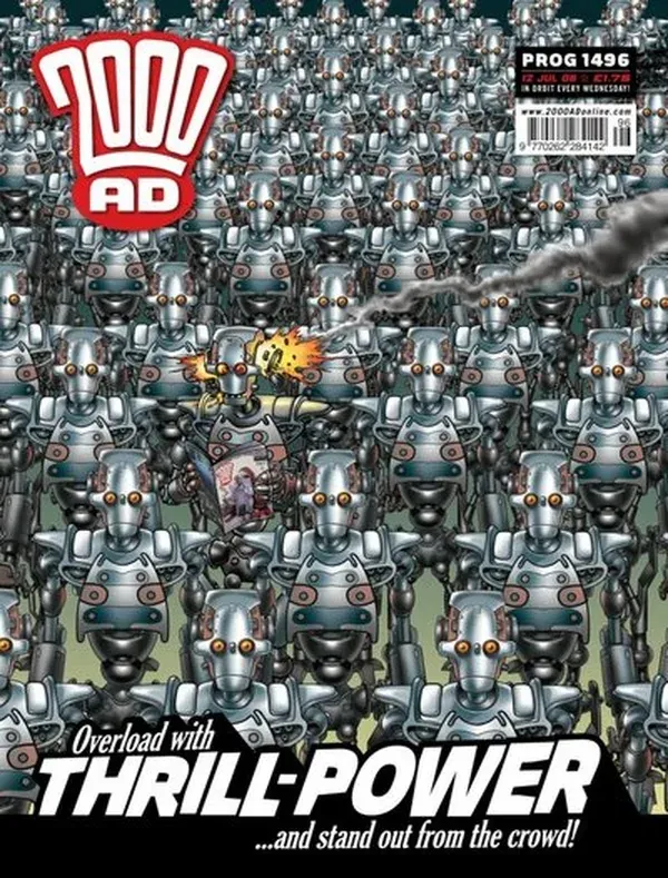 Cover of 2000 AD #1496