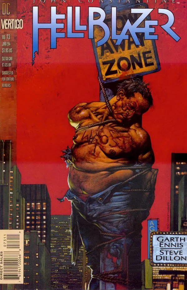 Cover of Hellblazer #73