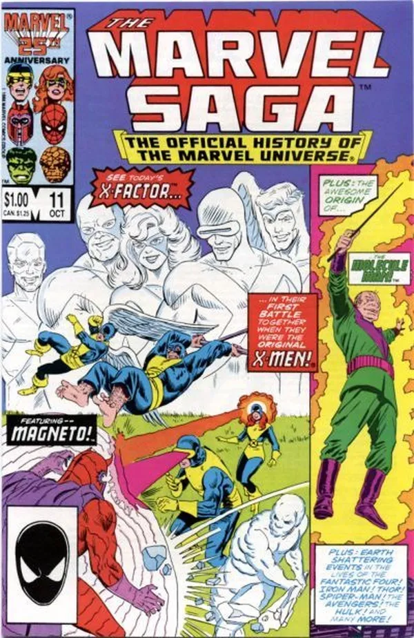 Cover of The Marvel Saga the Official History of the Marvel Universe #11