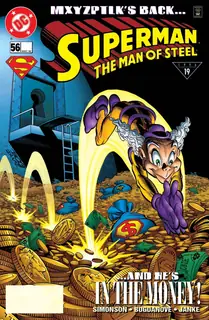 Cover of Superman: The Man of Steel #56