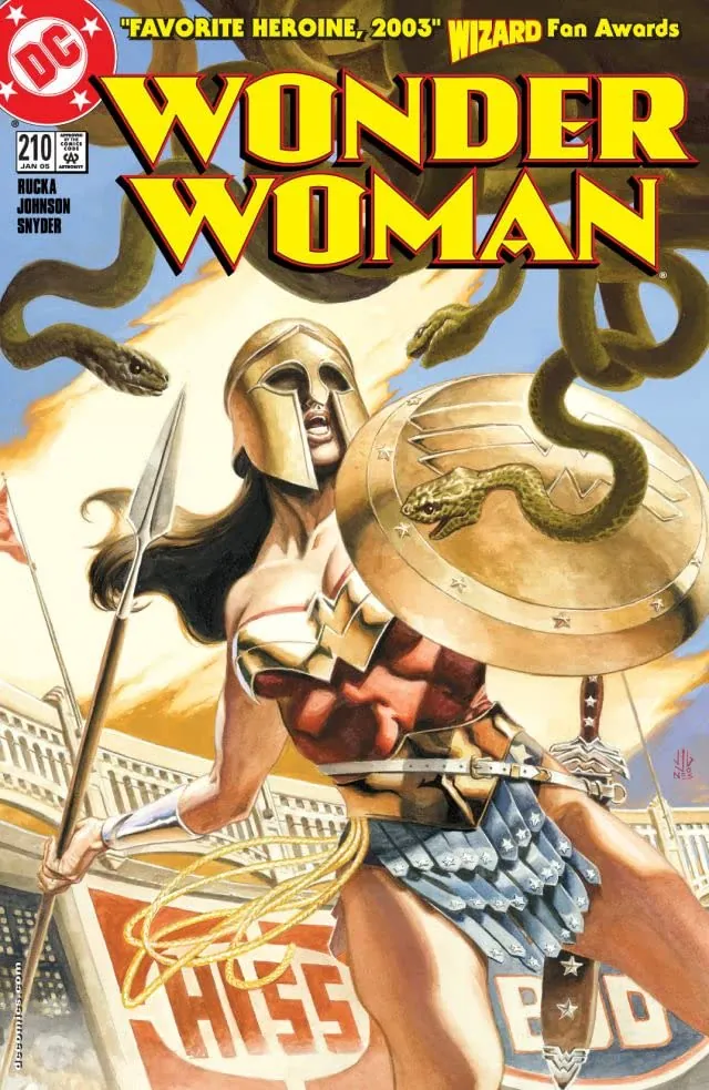 Cover of Wonder Woman #210
