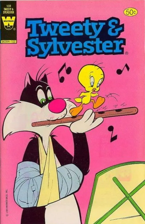 Cover of Tweety and Sylvester #108