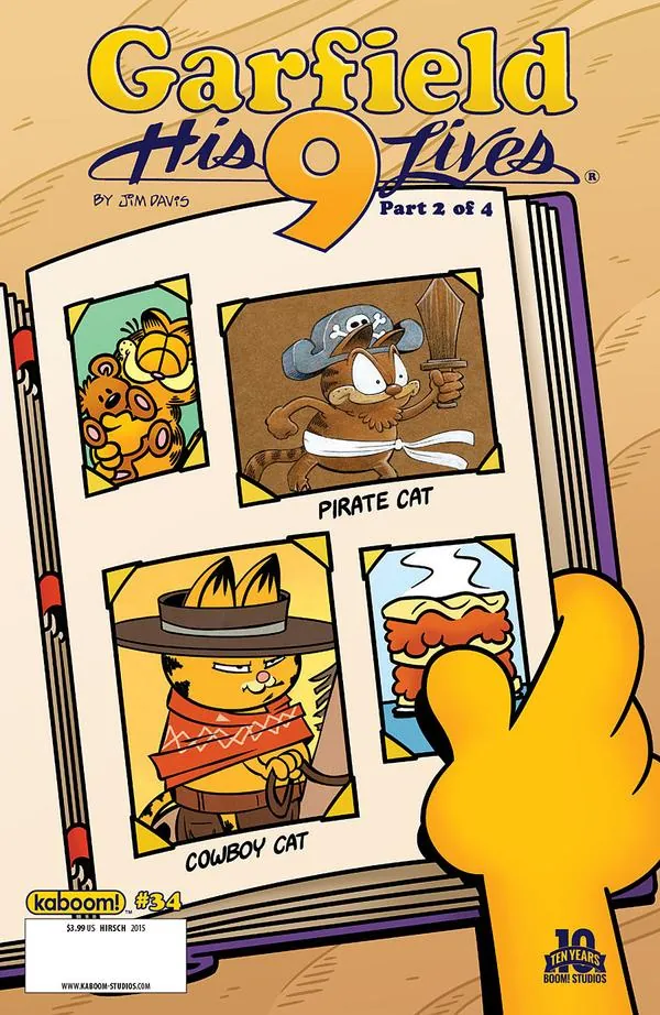 Cover of Garfield #34