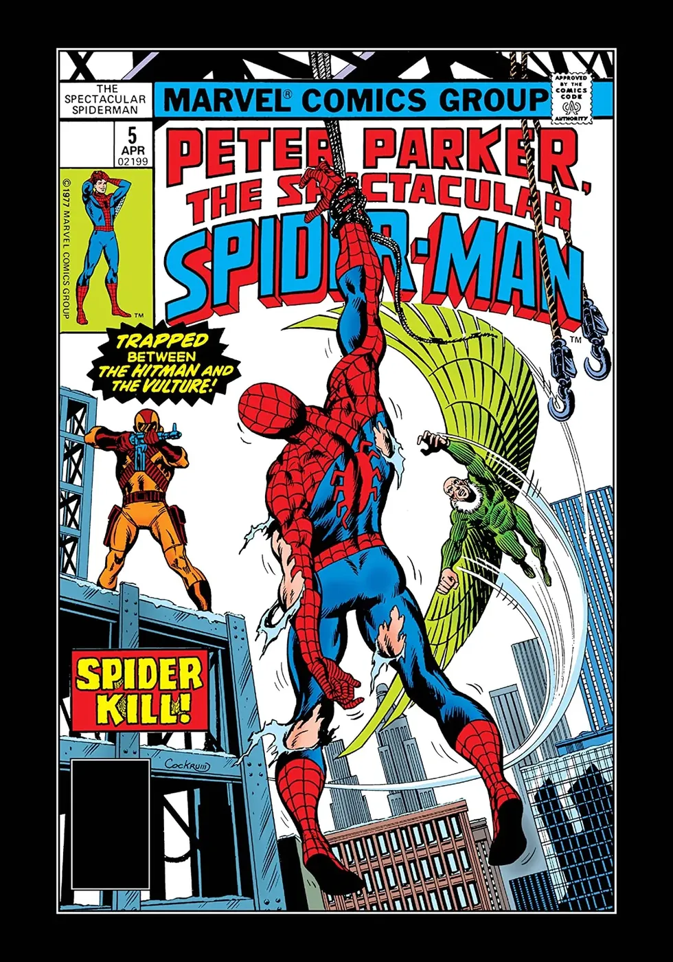 Cover of The Spectacular Spider-Man #5