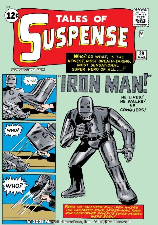 Cover of Tales of Suspense #39