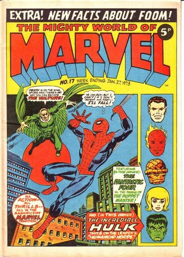 Cover of The Mighty World of Marvel #17