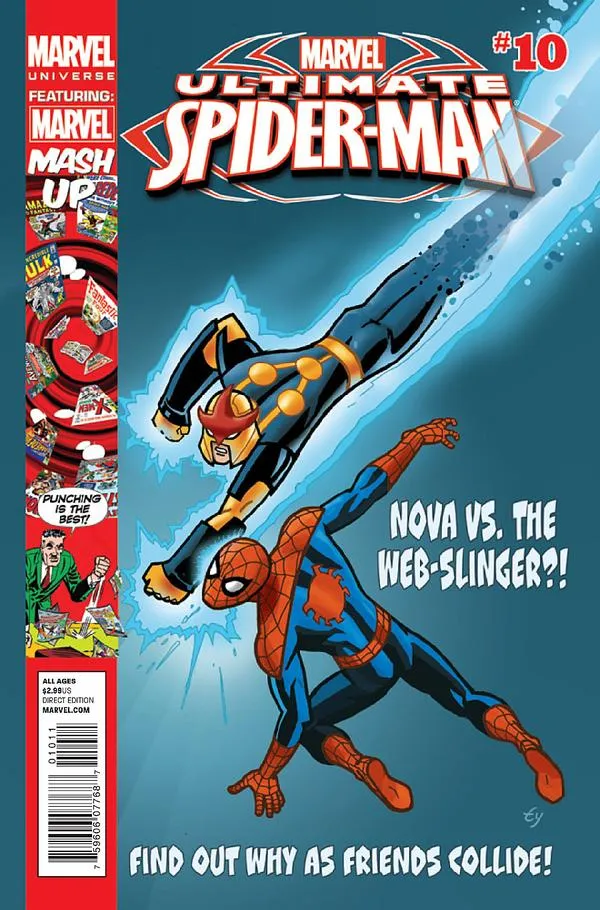 Cover of Marvel Universe Ultimate Spider-Man #10